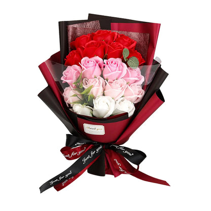 PRESERVED ROSES CLASSIC BOUQUET - PINK